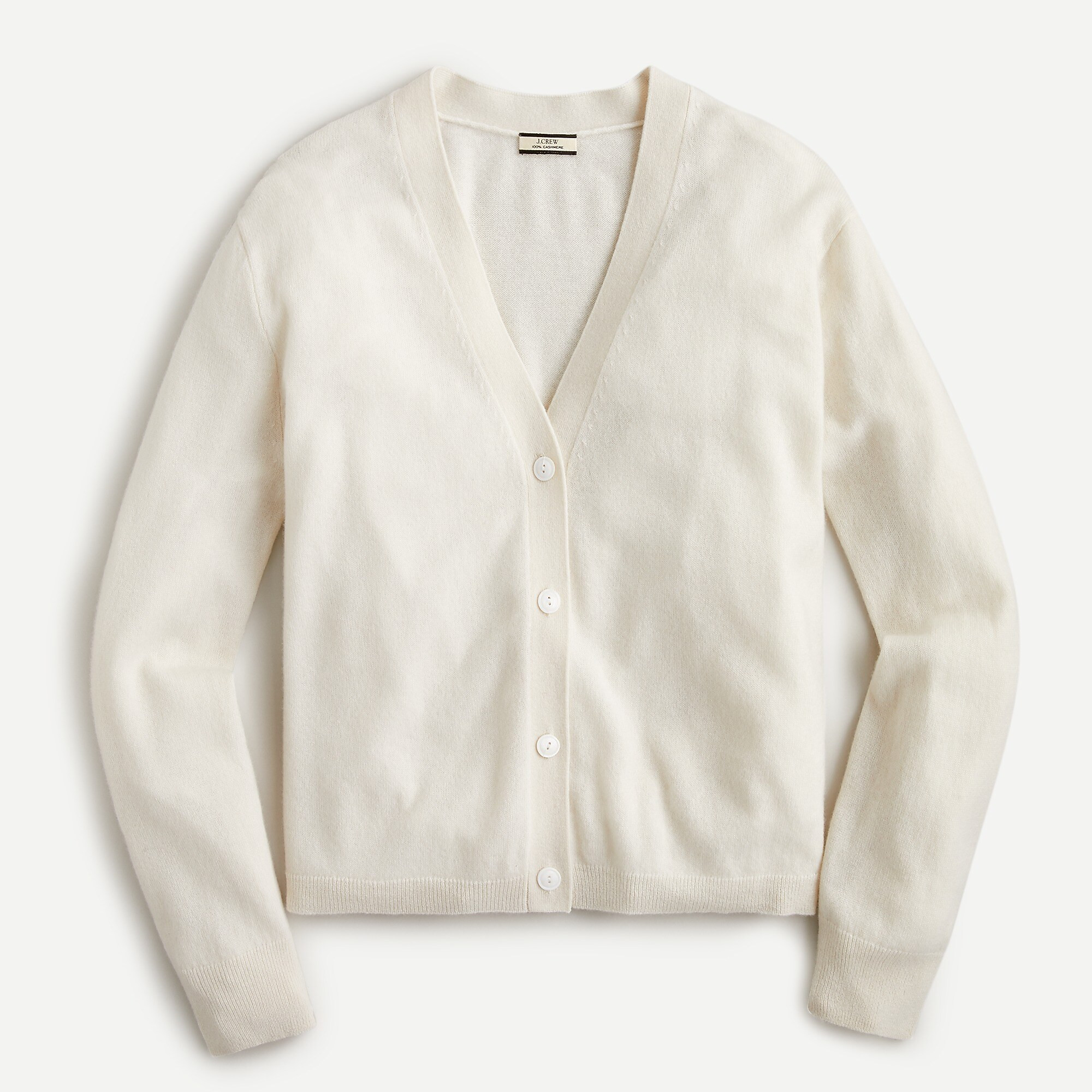 Relaxed-fit cashmere cardigan sweater | J. Crew US