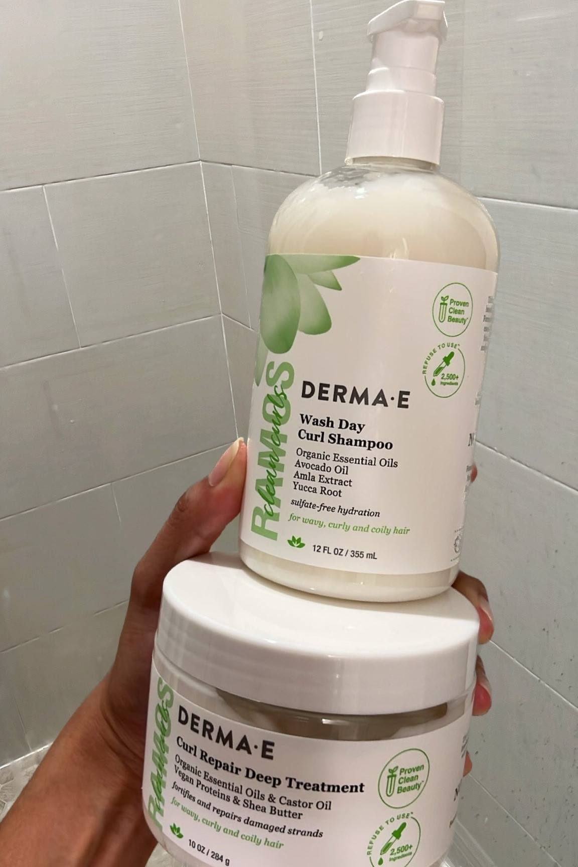 Curly hair wash day! Using DermaE and Alba Ramos’ Clean Curls shampoo and deep treatment!


#LTKunder50 #LTKhome #LTKbeauty