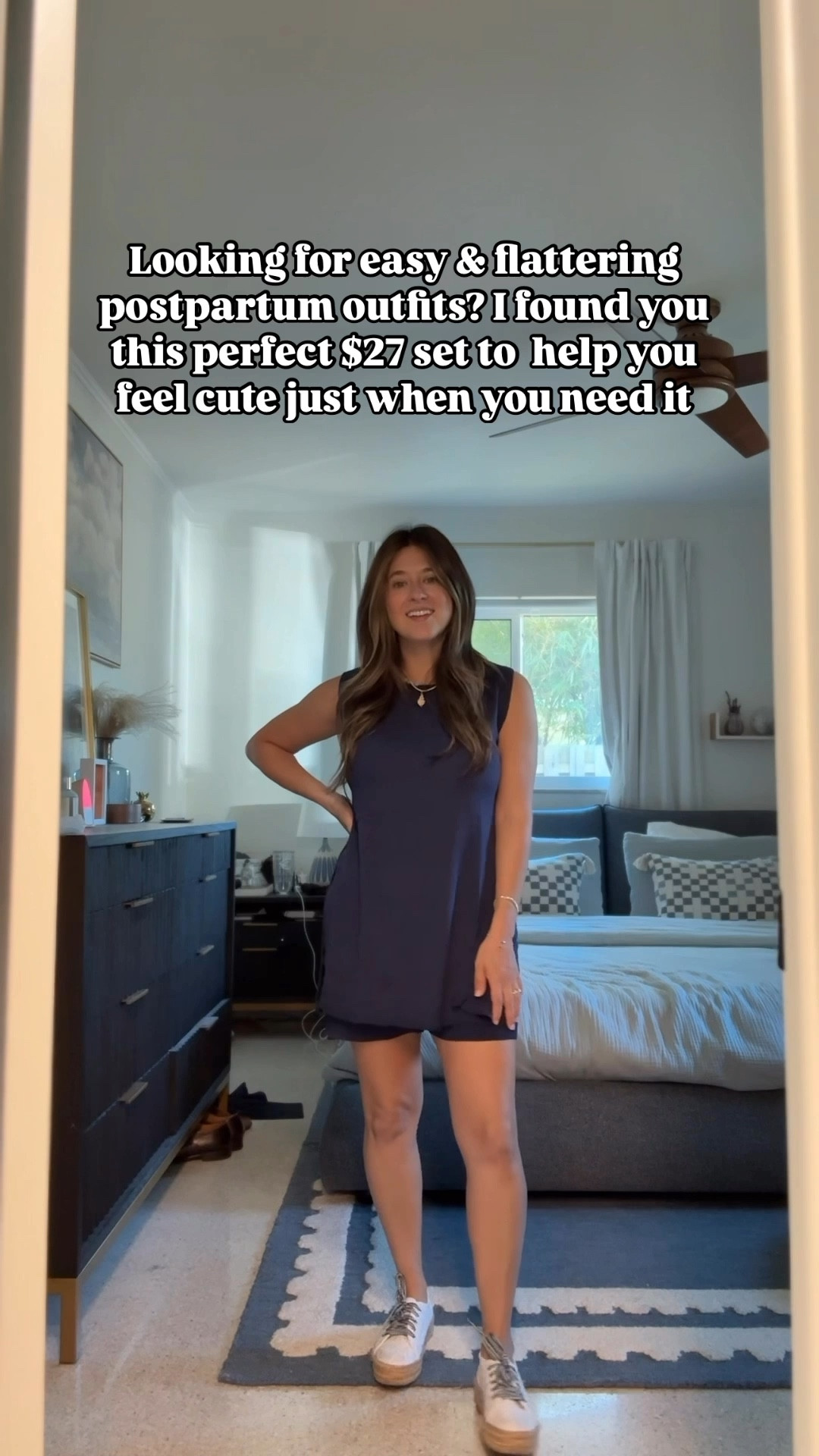 Easiest, cutest, and most affordable postpartum or pregnancy outfit! I’m in a small and it’s super stretchy and forgiving 

#LTKBump #LTKStyleTip #LTKFindsUnder50