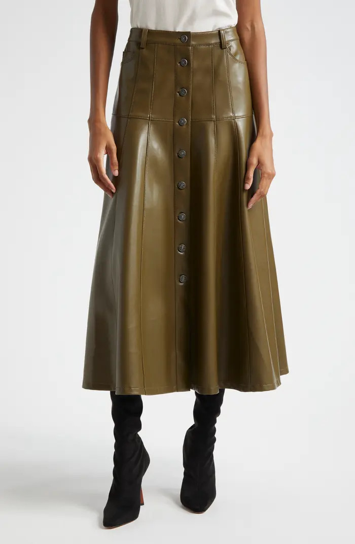 Veena Faux Leather Skirt | Nordstrom Rack