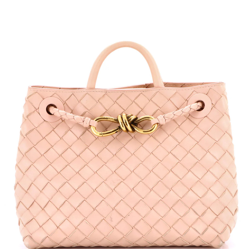 Andiamo Top Handle Bag Intrecciato Nappa Small | Rebag