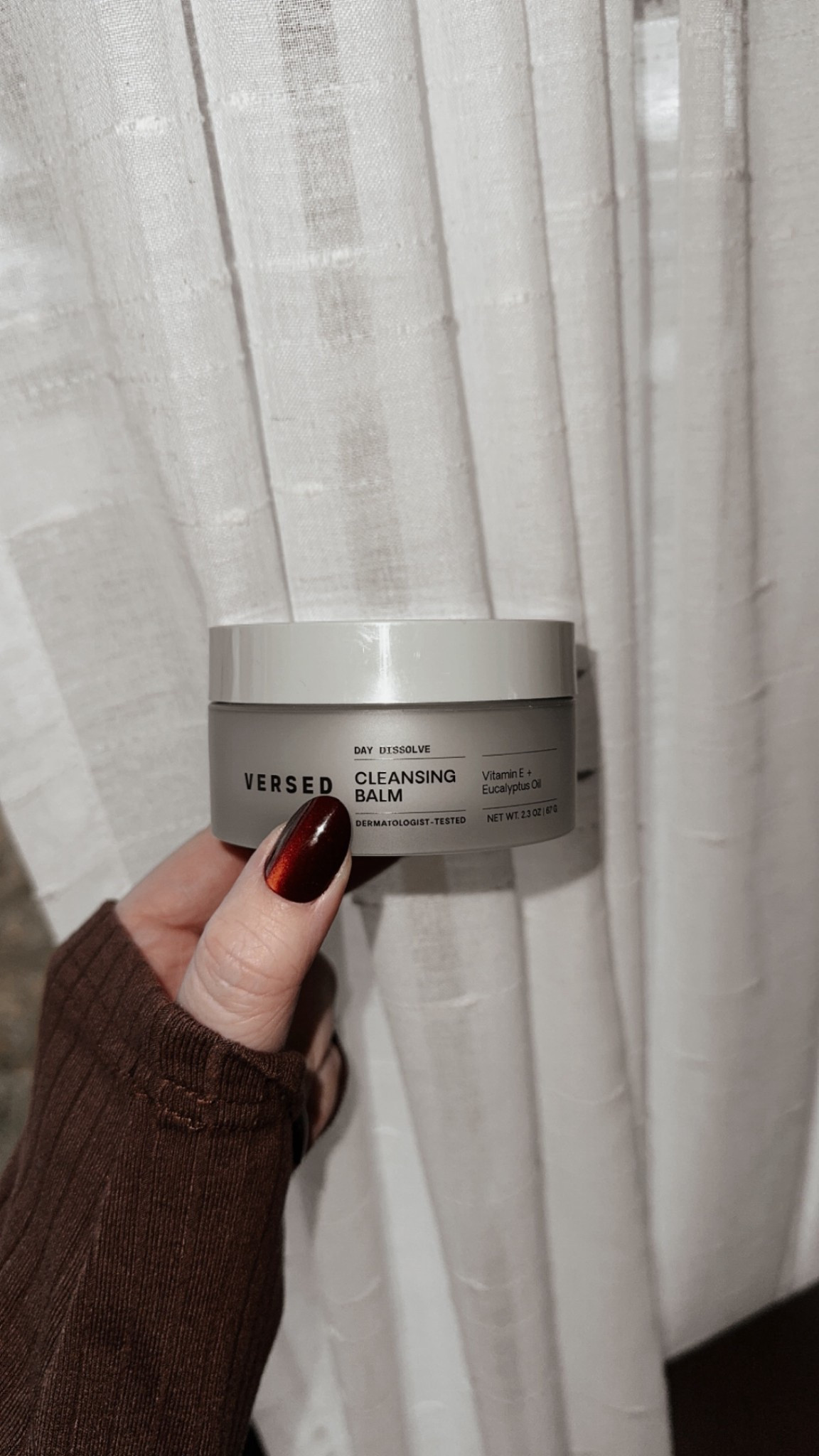 My everyday staple 🤎 I use this Versed cleansing balm every single night to melt off my makeup and it never lets me down. 👏 It’s such a big part of my routine and truly one of those products I’m always reaching for. If you’re building your beauty favorites or shopping gifts, this one is a must have ✨ versed cleansing balm | cleansing balm | makeup melting balm | nightly skincare routine | clean beauty | clean skincare | skincare favorites | beauty routine | nighttime routine | makeup remover | double cleanse routine | double cleansing | skincare essentials | beauty essentials | self care routine | self care night | beauty must haves | skincare must haves | viral beauty finds | trending beauty | winter skincare | dry skin routine | sensitive skin friendly | clean beauty products | holy grail skincare | bathroom shelfie | skincare flatlay | beauty flatlay | amazon beauty | affordable skincare | budget friendly beauty

#LTKGiftGuide #LTKgrwm #LTKHoliday