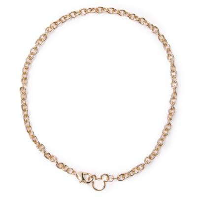 Mickey Mouse Goldtone Necklace | shopDisney (UK)