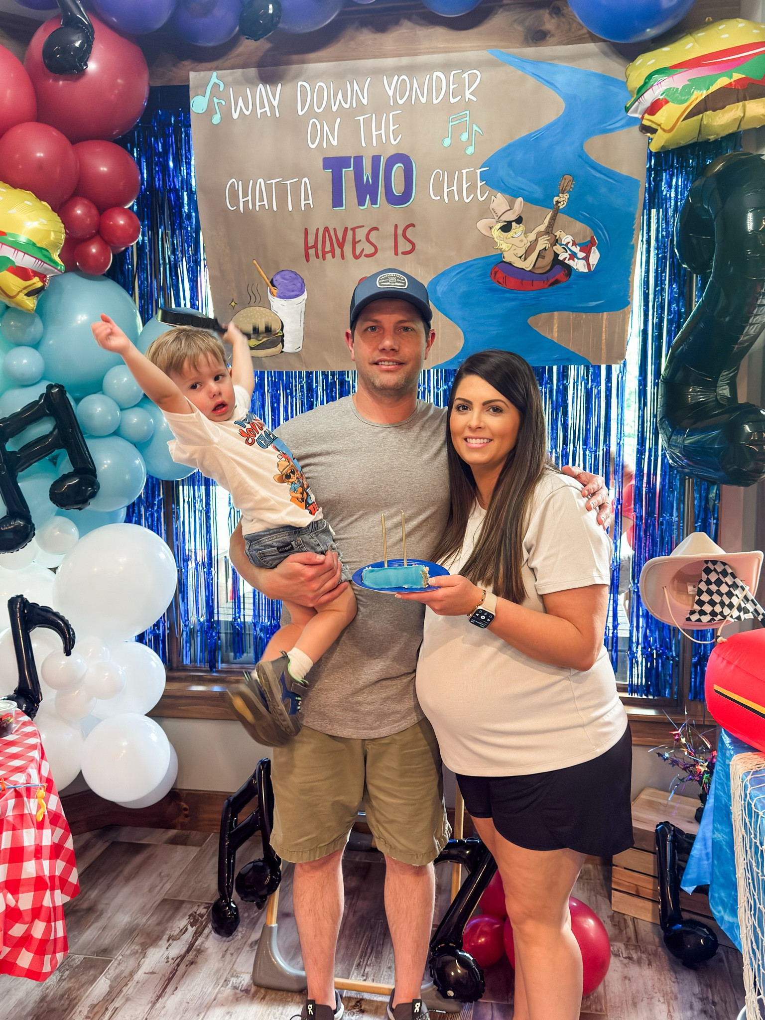 Hayes is two. Way down yonder on the chattatwochee. Chattahoochie birthday parry. Second birthday ideas. #party #birthday #waydownyonder #alanjackson #waydownyonderonthechattahoochie #countrymusic #secondbirthdayideas #birthdaytheme #boymom #grapesnowcone #birthdaybanner #90scountry 

#LTKKids #LTKParties #LTKFamily