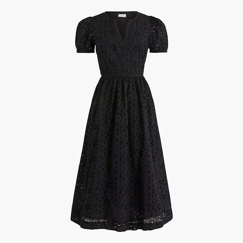 Eyelet puff-sleeve dressItem BF885 
 Reviews
 
 
 
 
 
11 Reviews 
 
 |
 
 
Write a Review 
 
 
 ... | J.Crew Factory