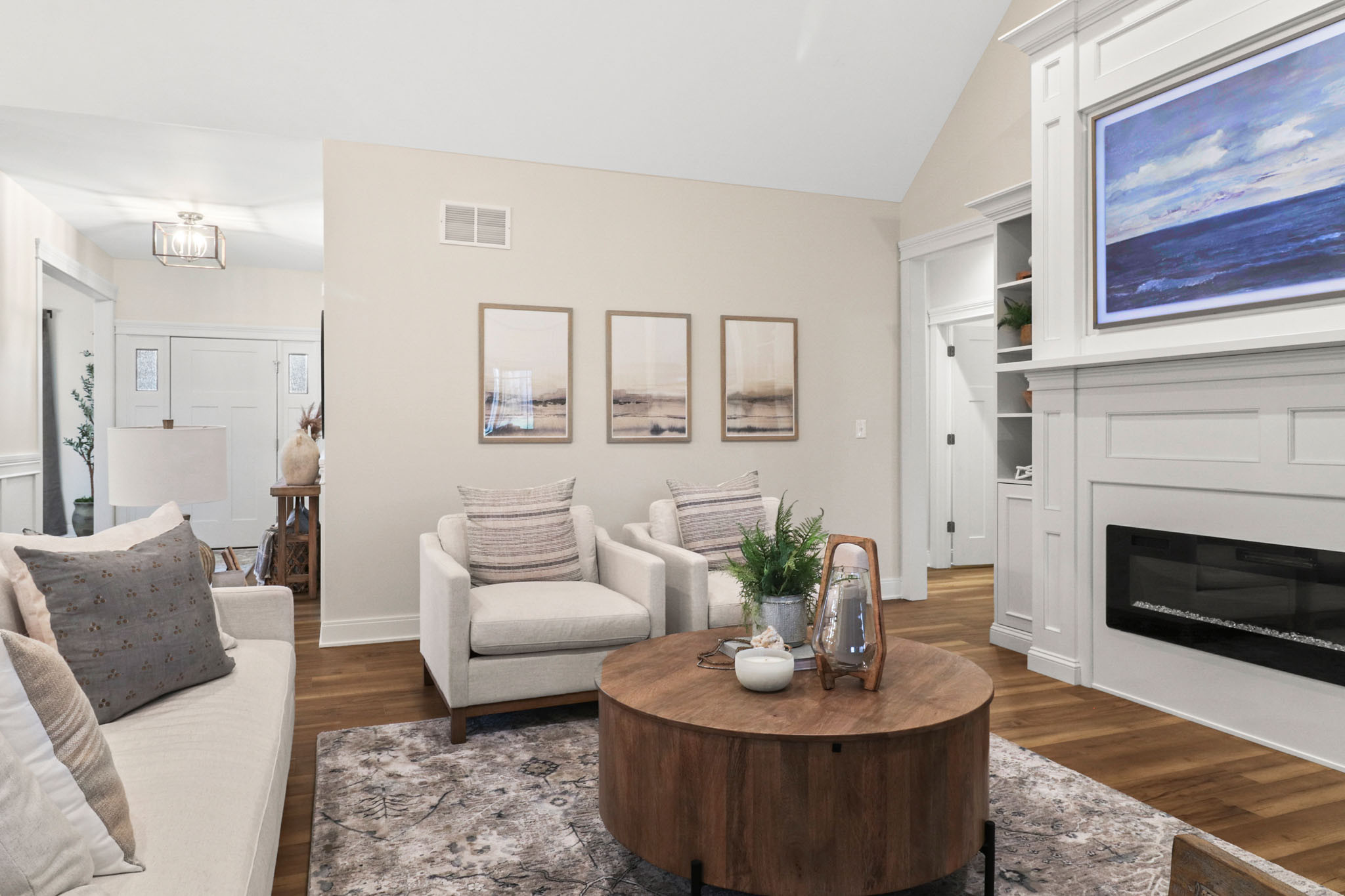 Revisiting past projects with pieces that have stood the test of time. This living room came together several years back, but there are pieces our design business would still choose in current spaces which speaks volumes to their practicality. These chairs, pillow combos, and coffee table are perfect for just about any space.  

 #LTKHome