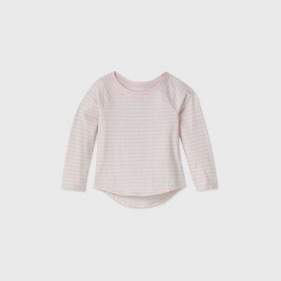 Toddler Girls' Striped Long Sleeve T-Shirt - Cat & Jack™ | Target