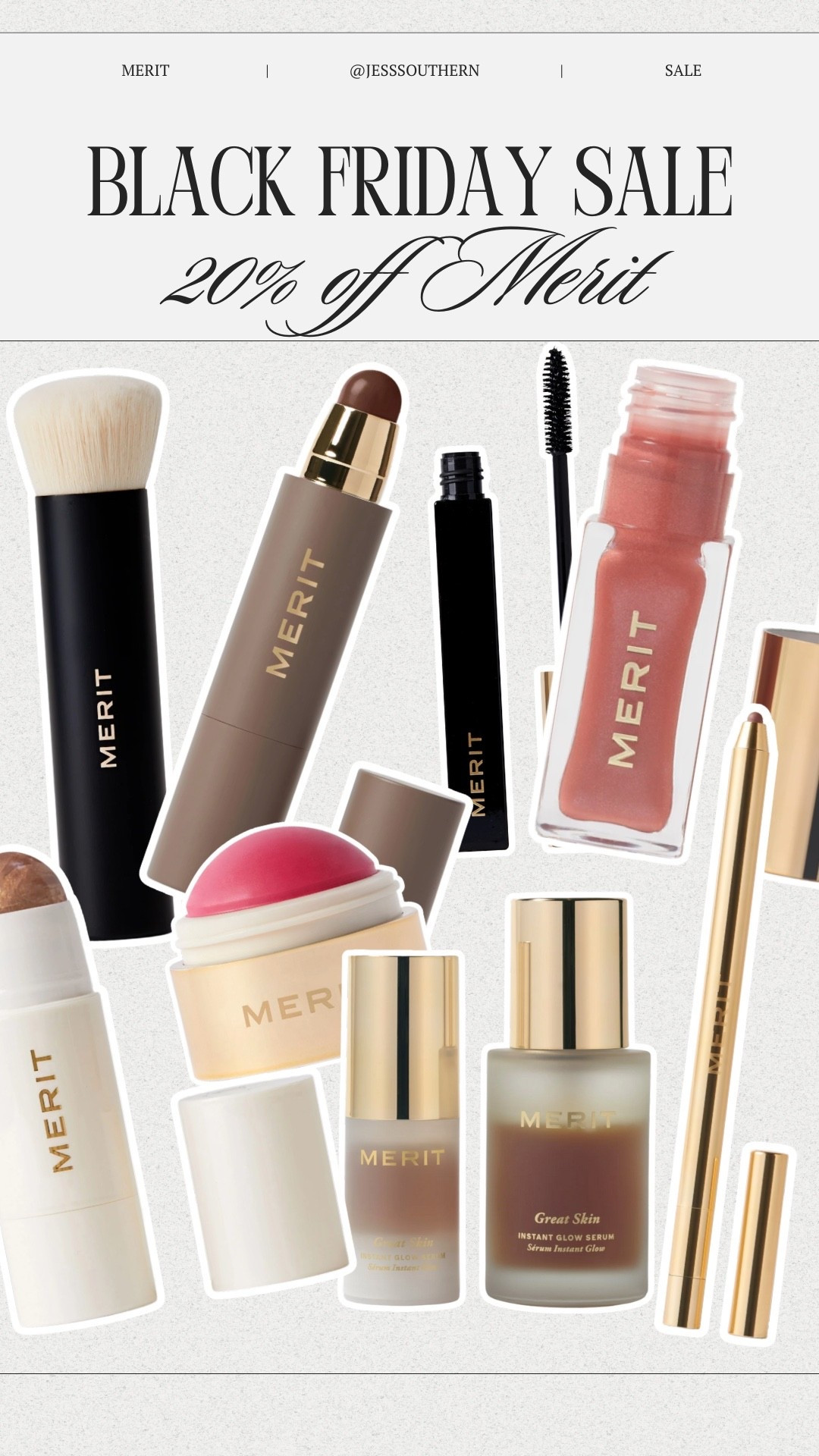Merit’s ONLY sale of the year is here ✨ 20% off everything! Time to stock up on the staples that never miss. #LTKSale #MeritBeauty #LTKFinds

#LTKGiftGuide #LTKBeauty #LTKCyberWeek
