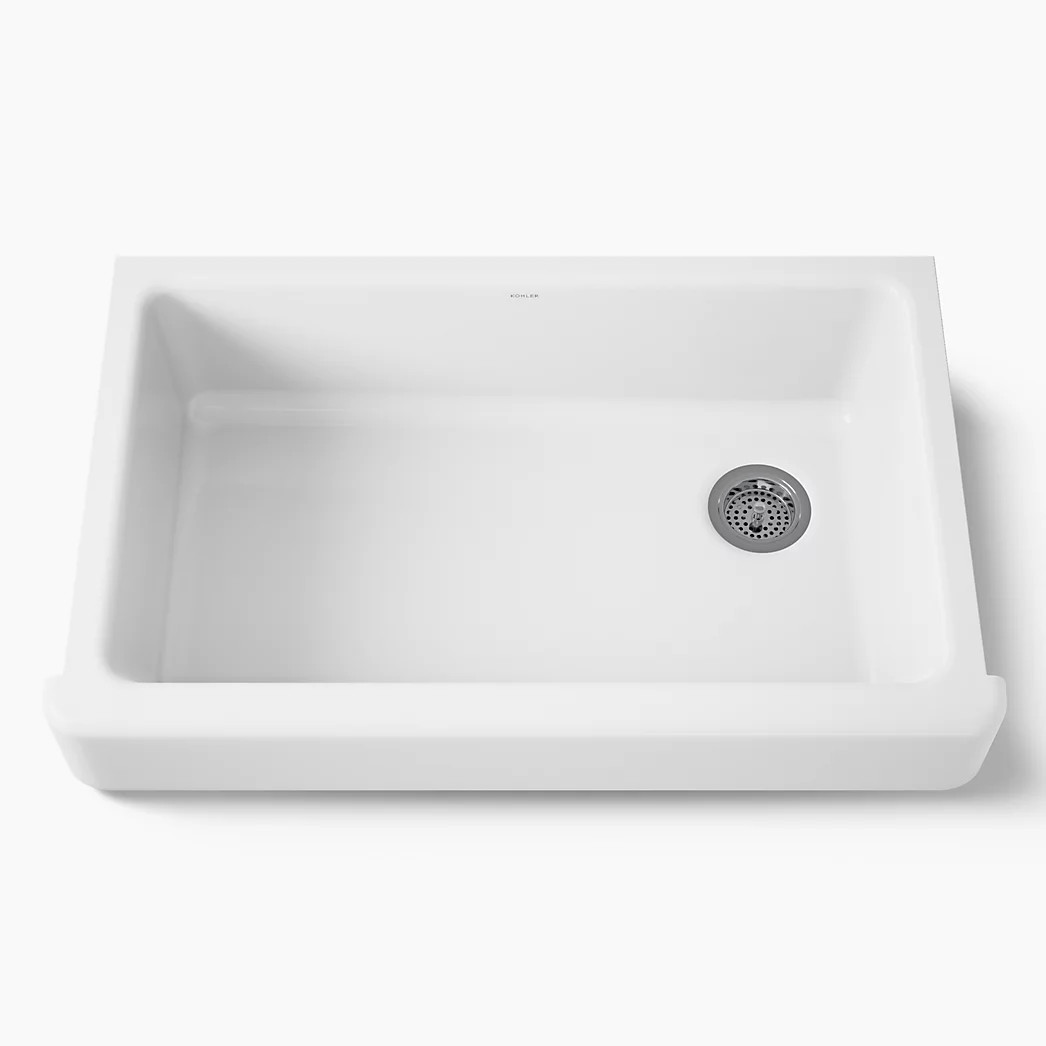 Whitehaven® 35-1/2" undermount single-bowl farmhouse kitchen sink | Kohler