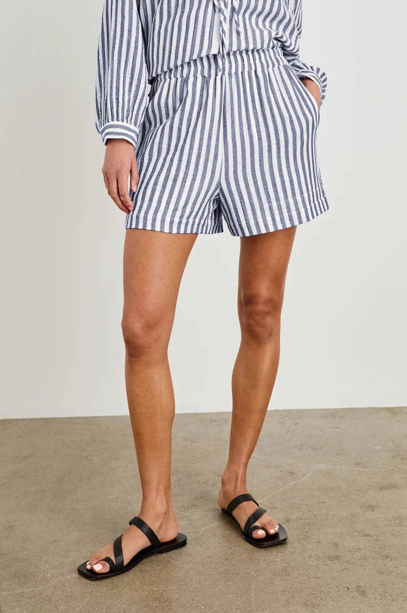 LEIGHTON SHORT - ADMIRAL STRIPE | Rails