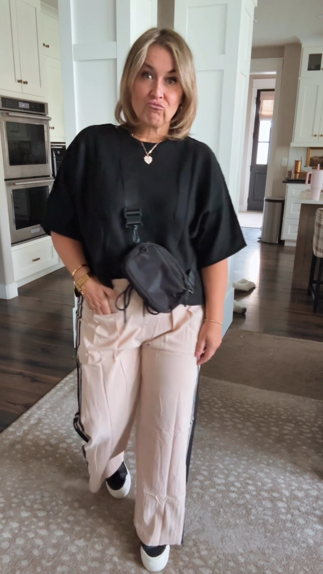 Travel in style! Love this Amazon pants so much! 
Midsize fashion. style over 50. young at heart. travel outfit. street outfit. midsize gal. over 50 style. over 50 club. 

#LTKStyleTip #LTKFindsUnder50 #LTKOver40