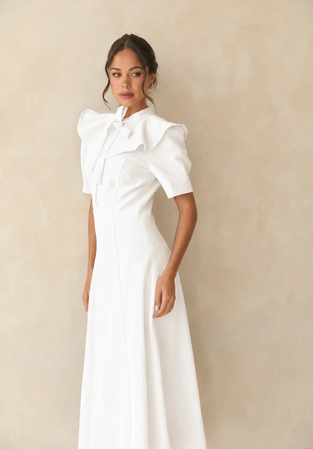 KENSINGTON DRESS WHITE | ALB London