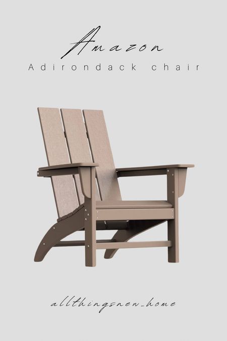 Ordered these poly wood Adirondack chairs 

#LTKFindsUnder100 #LTKHome #LTKSaleAlert