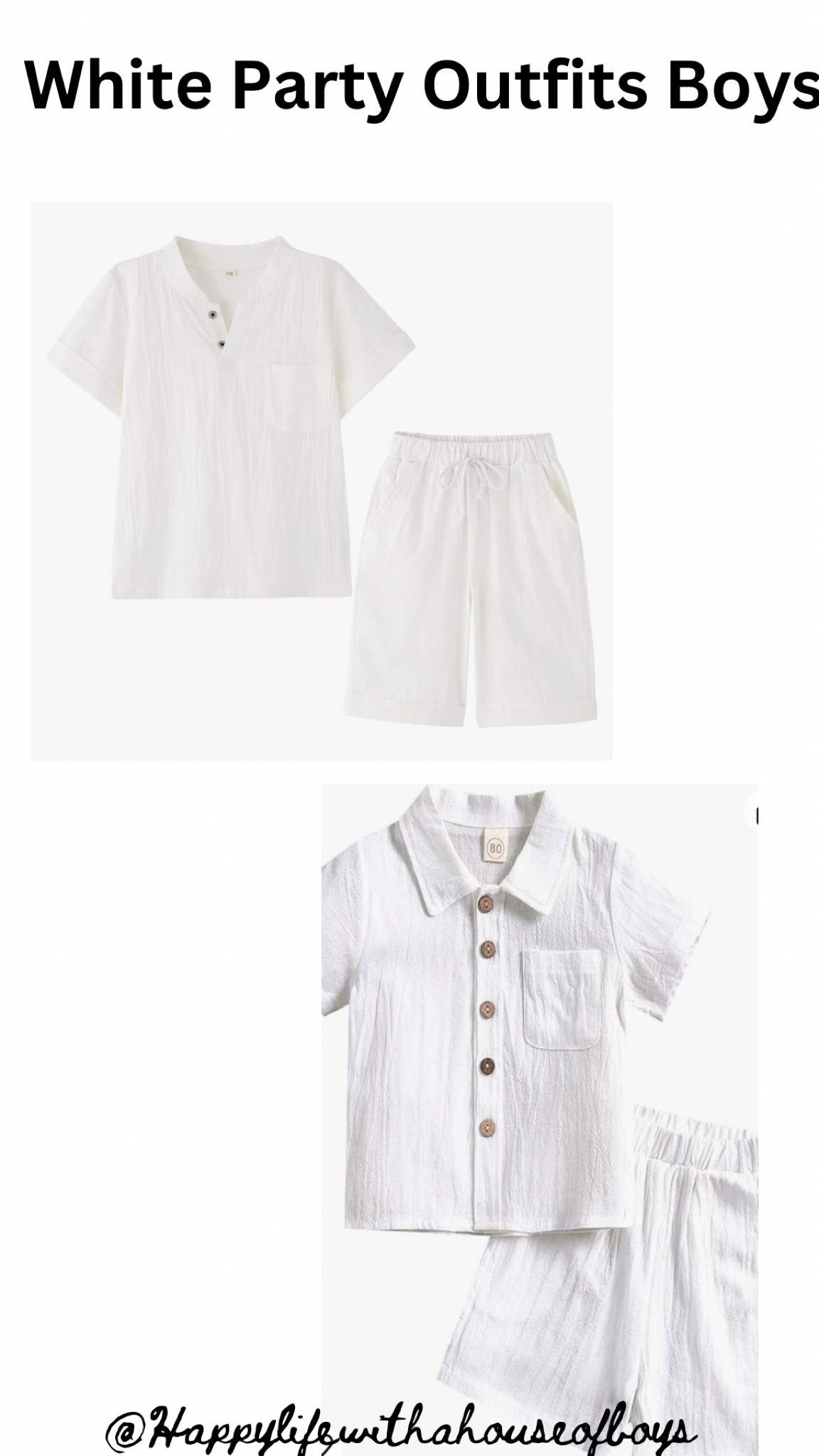 White Party Outfit Youth Boys
#white #whiteparty #youthboys #vacation #resort #cruise

#LTKtravel #LTKkids