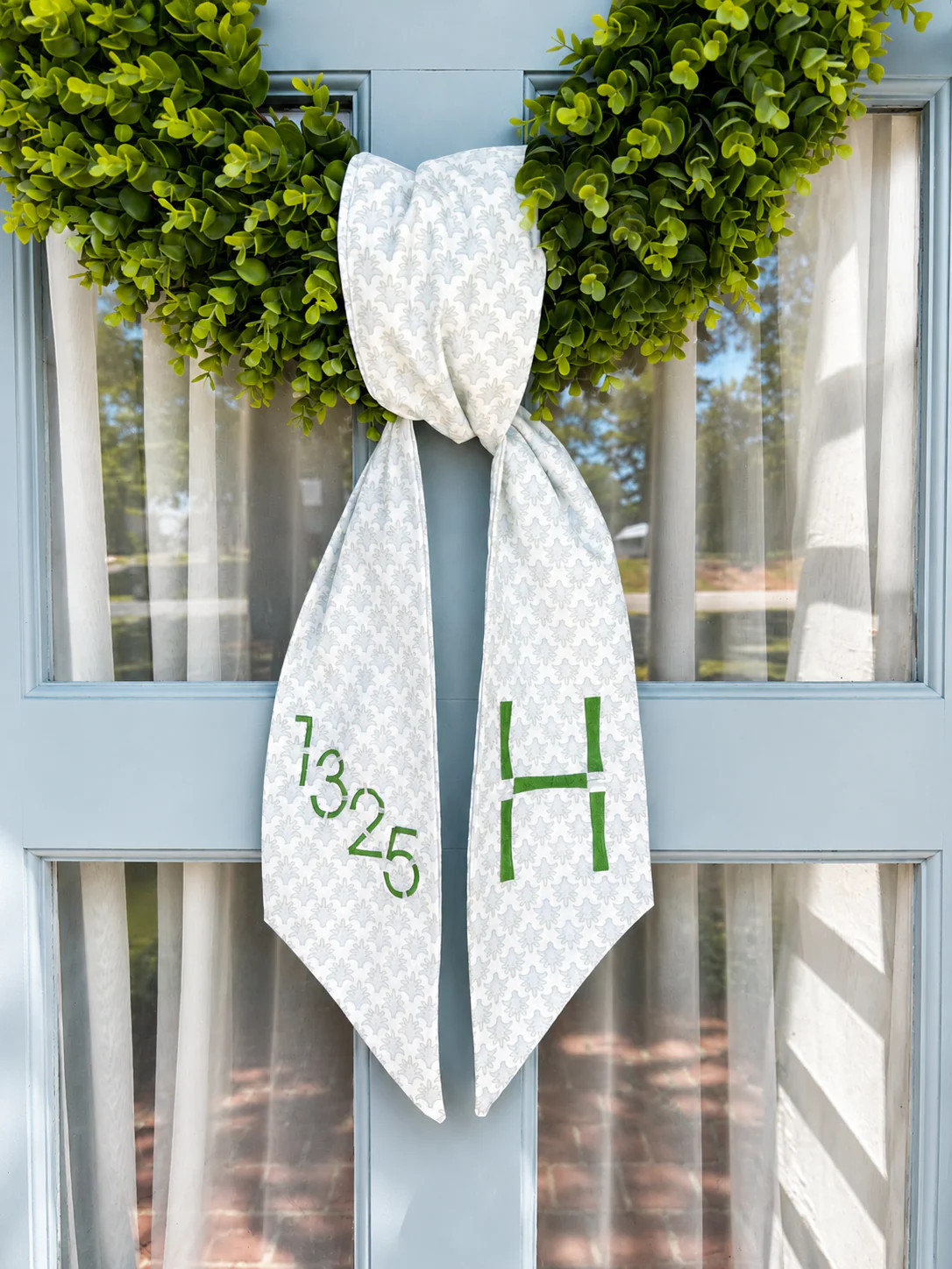 Grandmillenial Wreath Sash | Sarah Slusher Designs