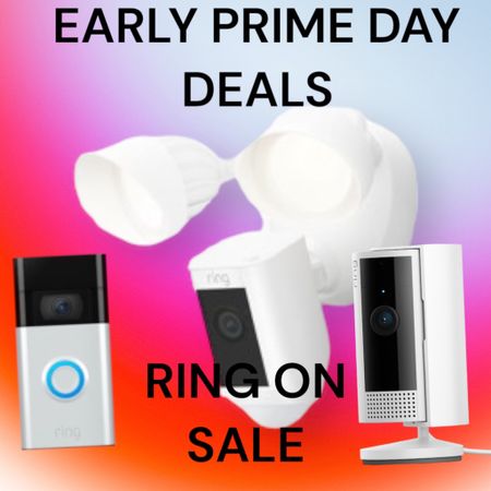 Ring everything is on sale at Amazon now! The Prime Big Deals are on! 

#LTKsalealert #LTKxPrime #LTKHolidaySale