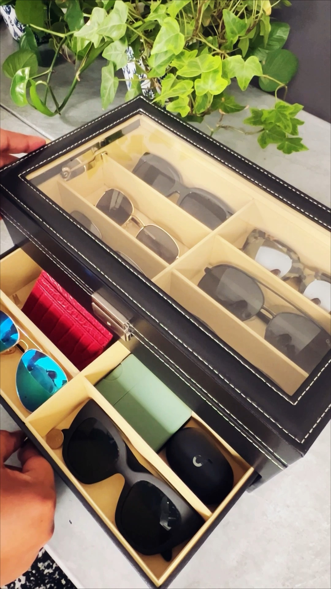 It's the beginning of the year so of course I'm organizing my home and putting everything in its place. It makes my life so much easier when I can easily put my hands on what I want to wear for the day. I love this eyeglass storage case because it protects my glasses while keeping everything visible for me. 

Amazon Find, storage solution, accessories storage, eyeglass storage, eyeglass display #LTKfindsunder100 #ltkover40 #ltkselfcare 

#LTKHome #LTKSeasonal #LTKFindsUnder50