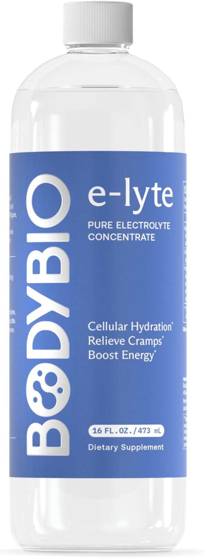 BodyBio e-Lyte - Liquid Electrolyte Concentrate for Clean Hydration, Energy & Cramp Relief - No S... | Amazon (US)