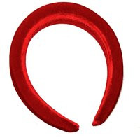Padded Headband - Red Velvet | Etsy (US)