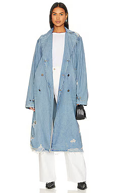 Denim Trench Coat
                    
                    One Teaspoon | Revolve Clothing (Global)