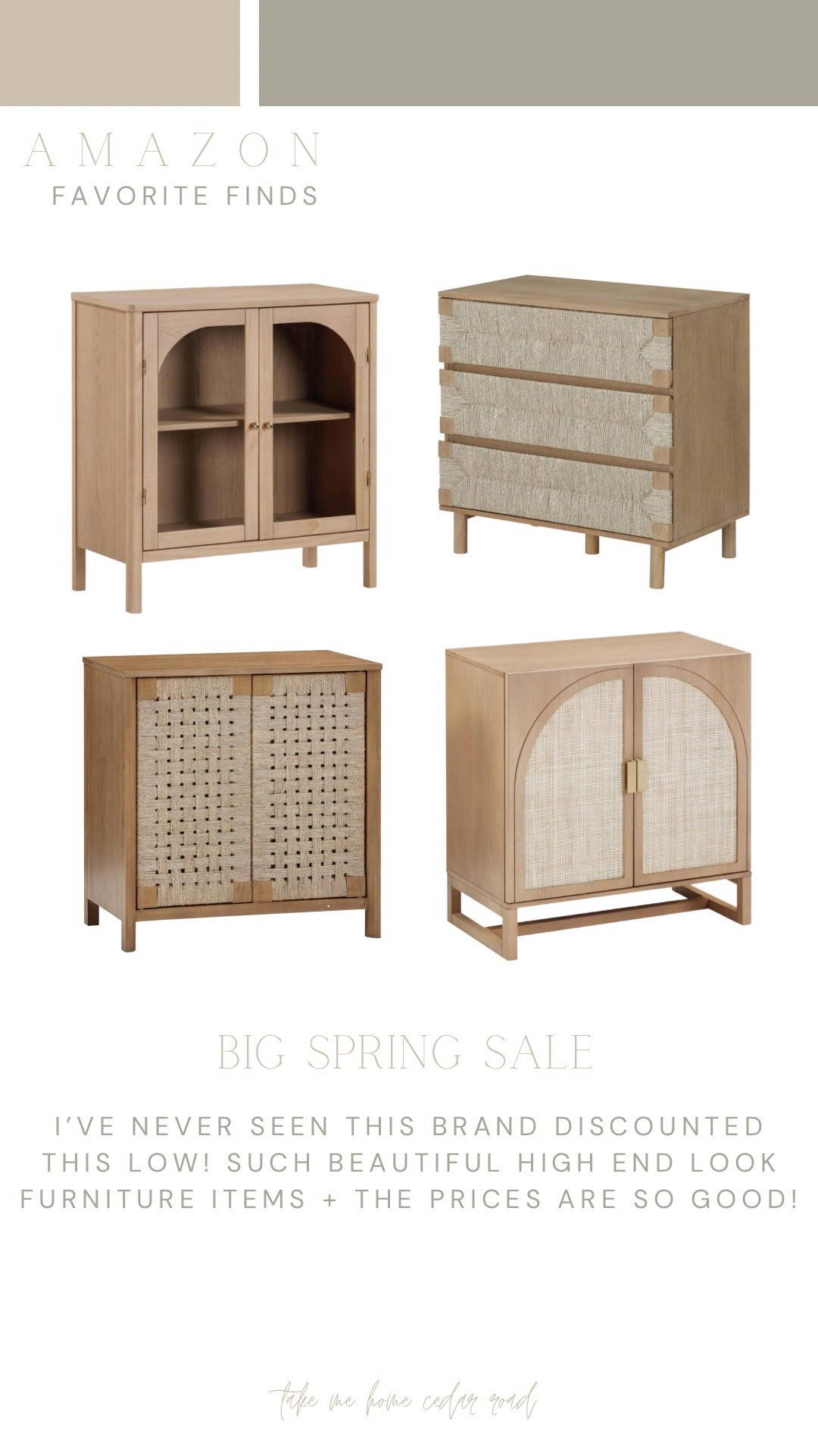 Loving all of these Amazon furniture finds!! Reputable brands and great prices!

Accent cabinet, sideboard 

#LTKHome #LTKSaleAlert