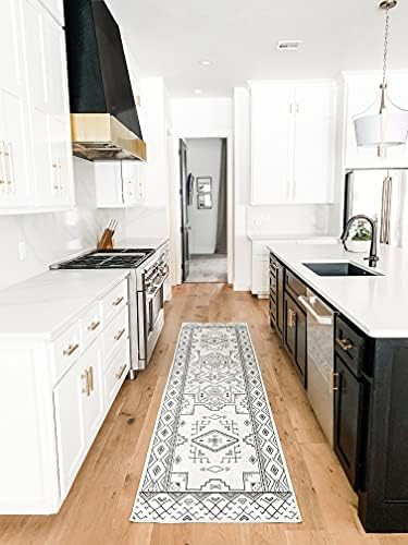 RUGGABLE Machine Washable Runner Rug - Southwestern Collection - Transitional - 2-Piece Patented ... | Amazon (US)