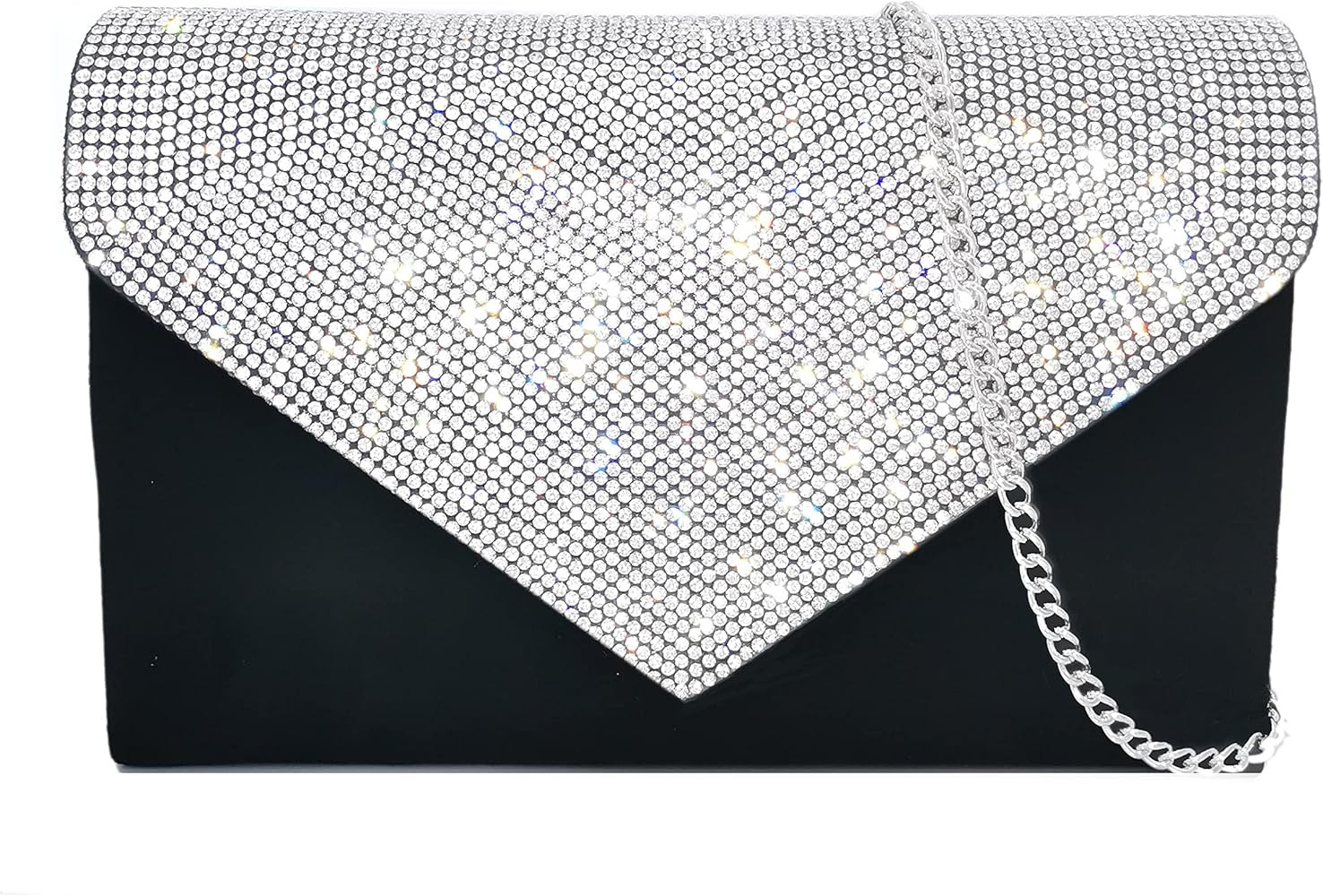 Evening Clutch Bag Purses for Women Wedding Party, Crossbody Wedding Prom Party Bridal Bag | Amazon (US)
