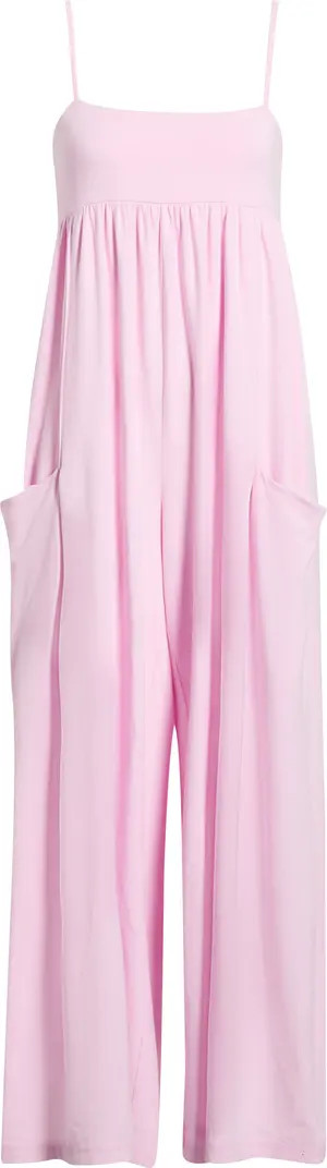 FP Movement Hot Shot Strappy Stretch Cotton Jumpsuit | Nordstrom