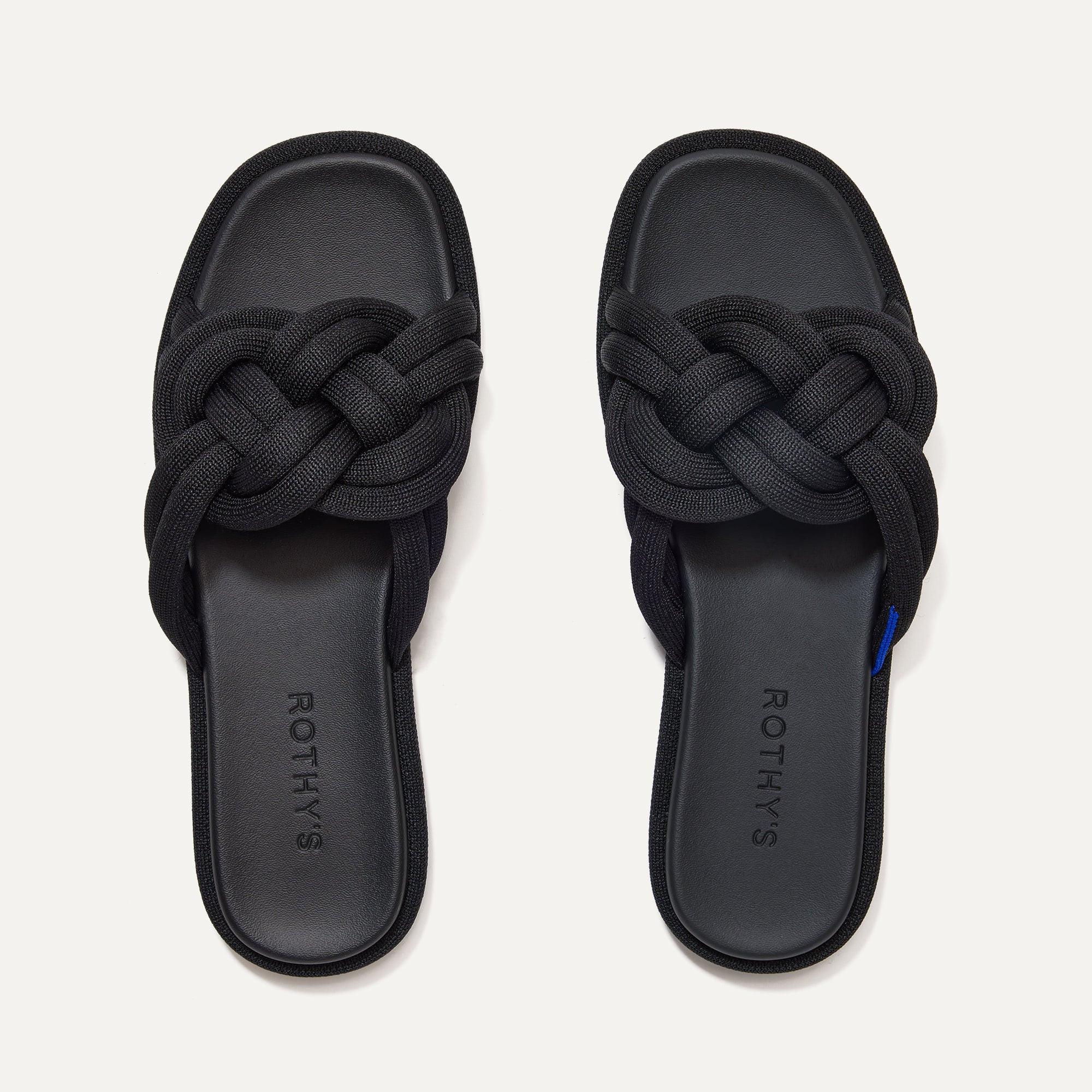 The Summer Sandal in Black | Women's Sandals | Rothy's | Rothy's