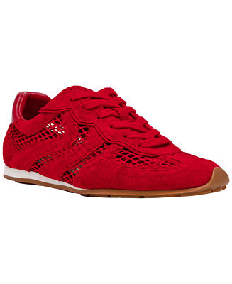 Women's Abbi-Mesh Lace-Up Sneakers | Macy's