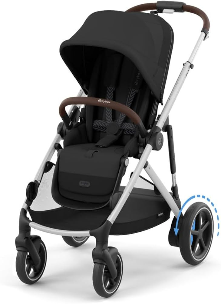 Cybex e-Gazelle S Electronic Assist Stroller – Gazelle S Single-to-Double Electric Stroller, Sm... | Amazon (US)