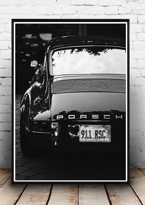 Porsche 911 Modern Stylish Print Cool Gift for Him | Etsy | Etsy (US)