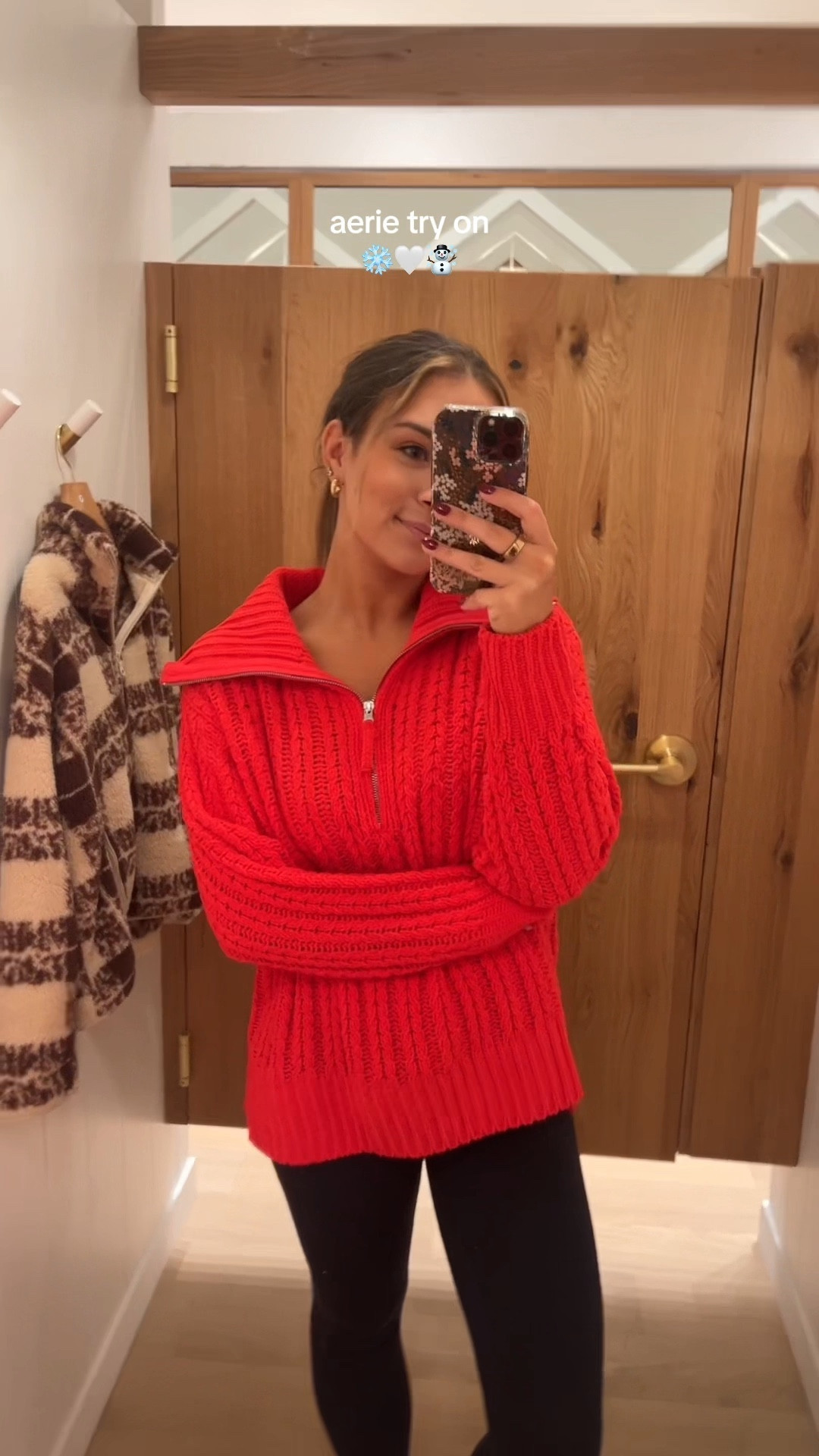 these aerie sweaters are so cute and so comfortable! perfect for the holidays 🎄🎁❤️

wearing a small in all except the second sweater. wearing a large in the second sweater  

#LTKCyberWeek #LTKGiftGuide #LTKSeasonal