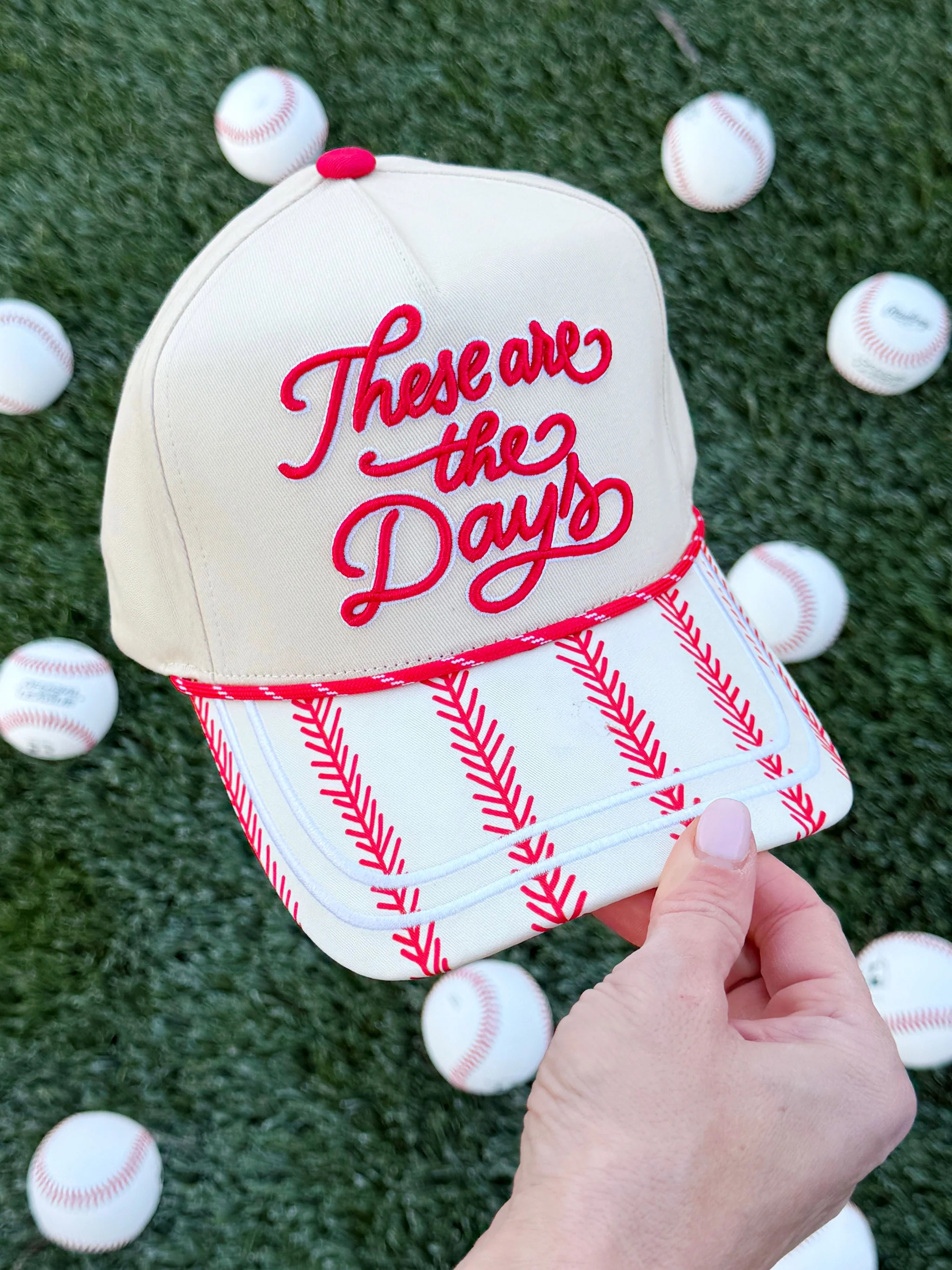 Baseball These are the Days Hat- Pre Order | Poppy & Pine