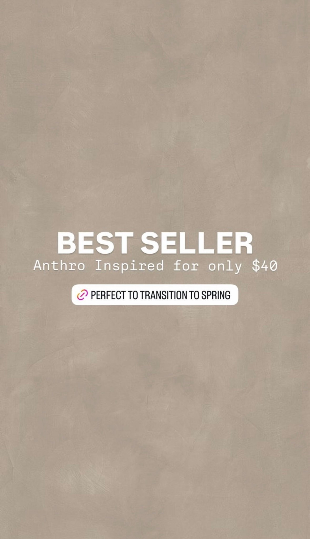 🤍 BEST SELLER  Anthro Inspired for only $40