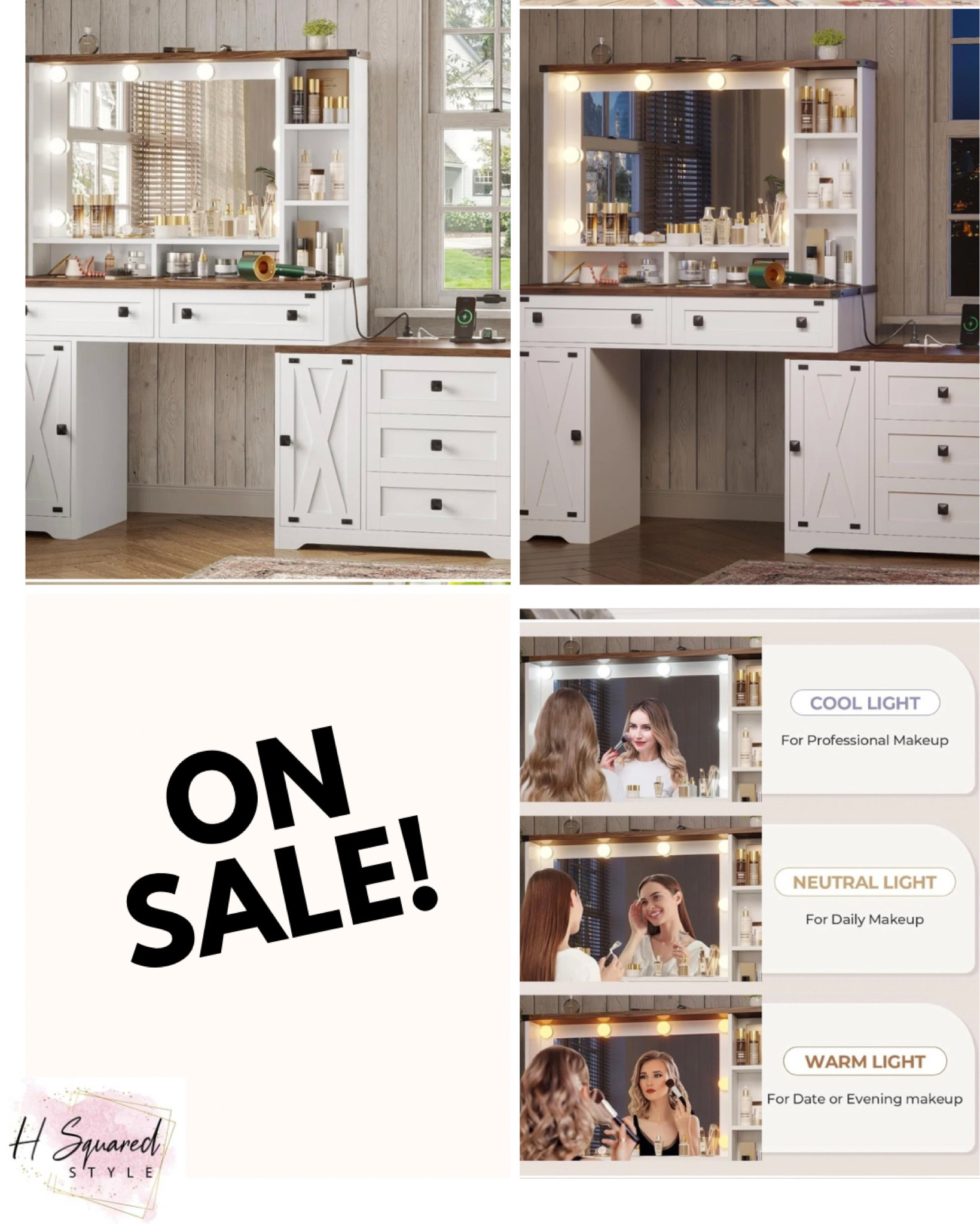 Rustic farmhouse makeup vanity on sale! 


#LTKCyberWeek #LTKGiftGuide #LTKHoliday