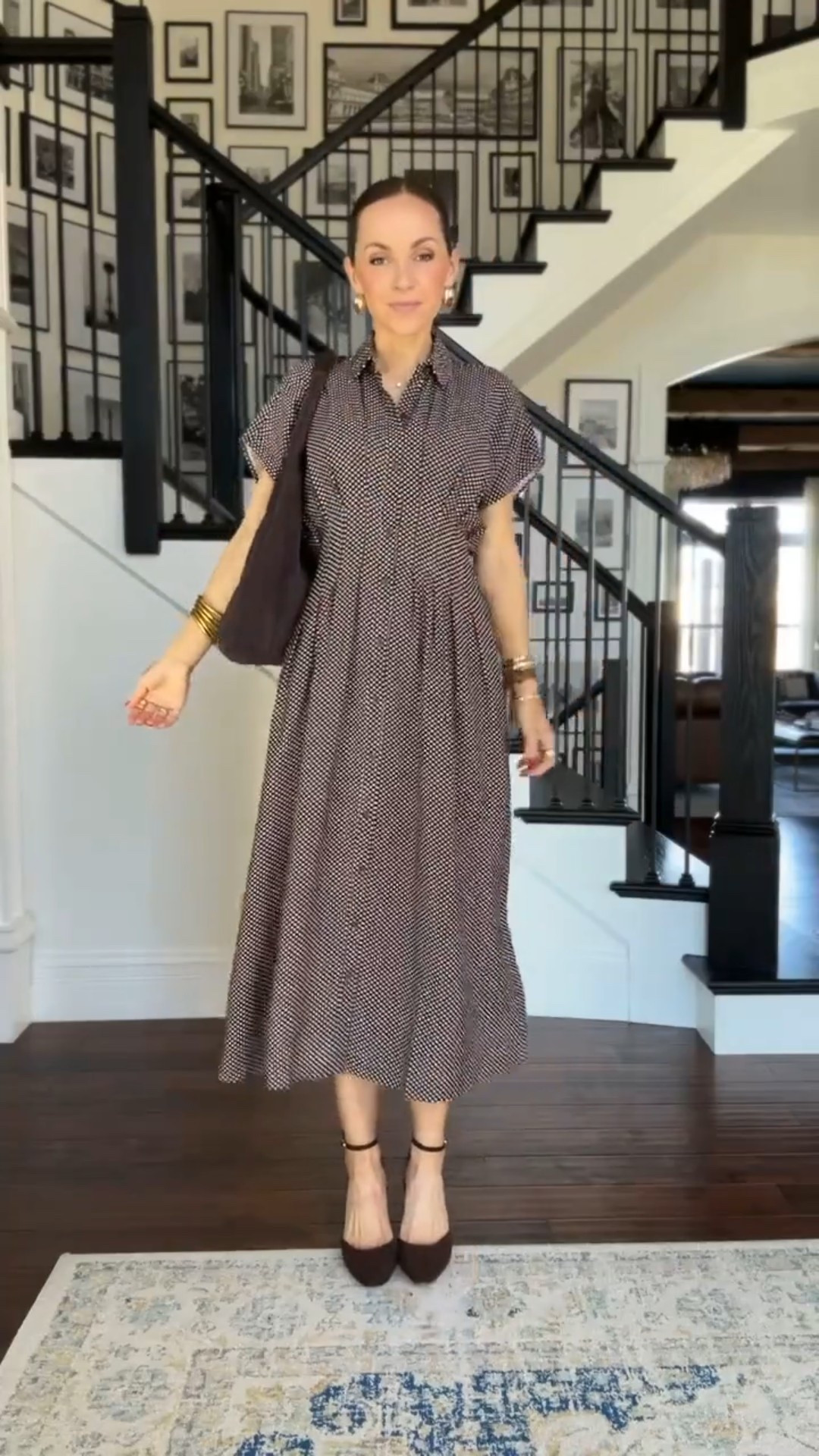 @loft dress you can wear year round- I am in a xs.

#LTKSaleAlert