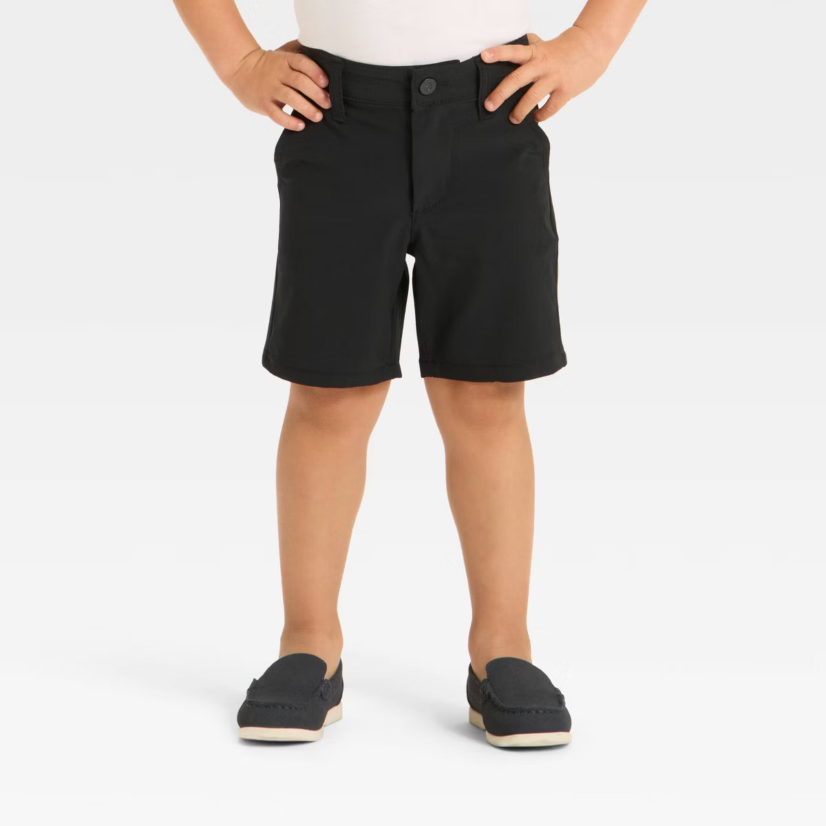 Toddler Boys' Uniform Quick Dry Shorts - Cat & Jack™ Black 2T | Target