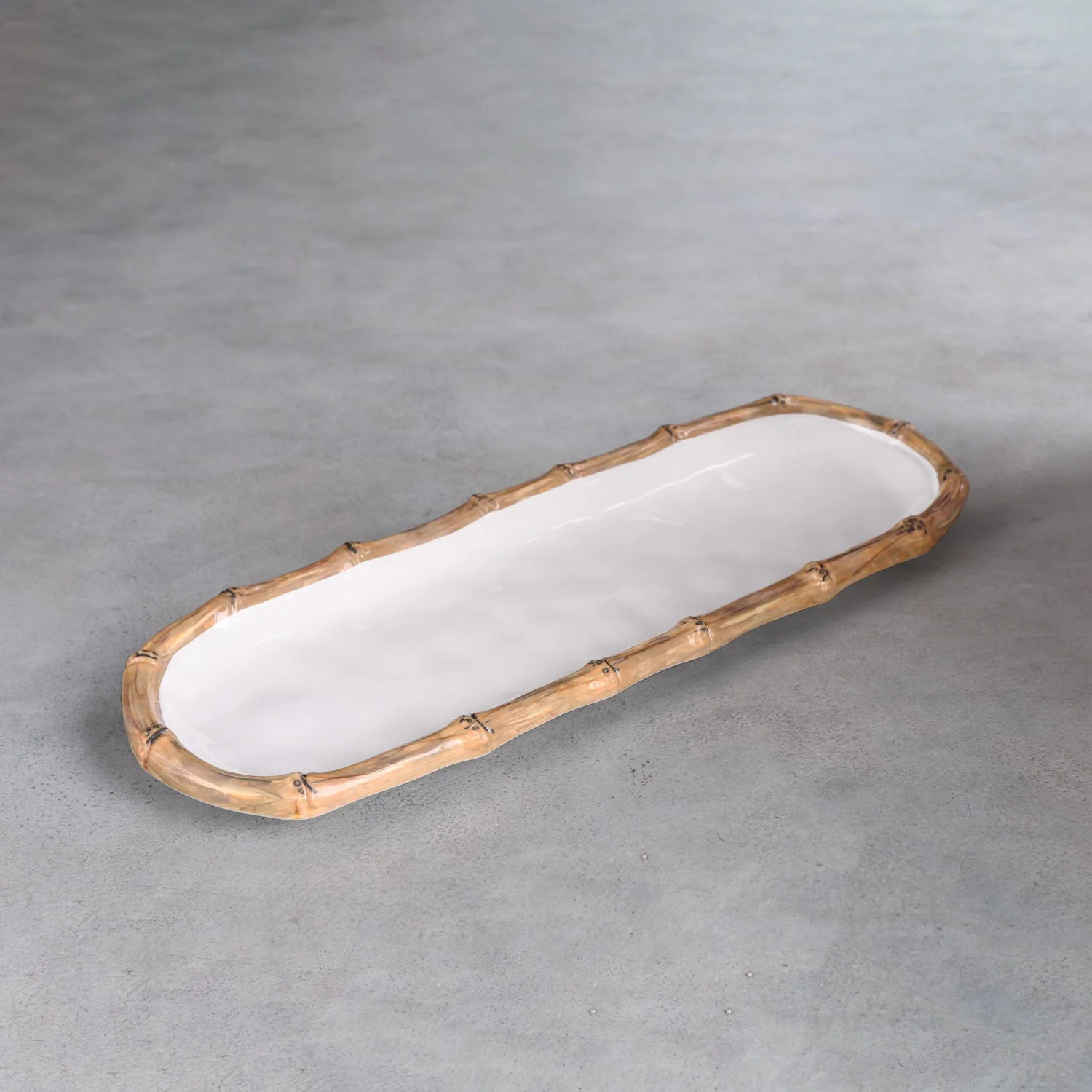 Beatriz Ball Vida Bamboo Melamine Baguette Platter | Sabavi Home