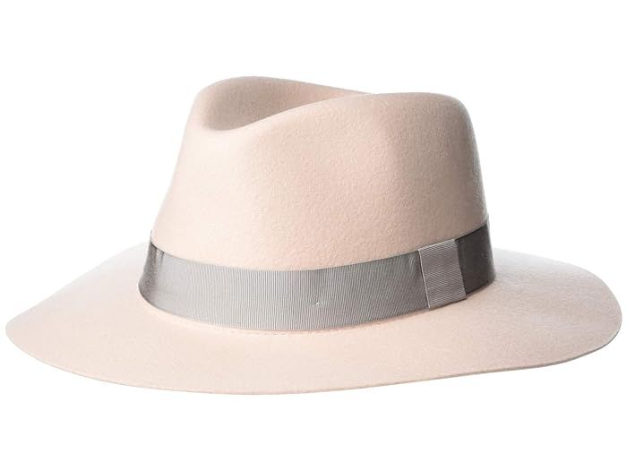 rag & bone Lenny Hat (Light Pink) Fedora Hats | Zappos