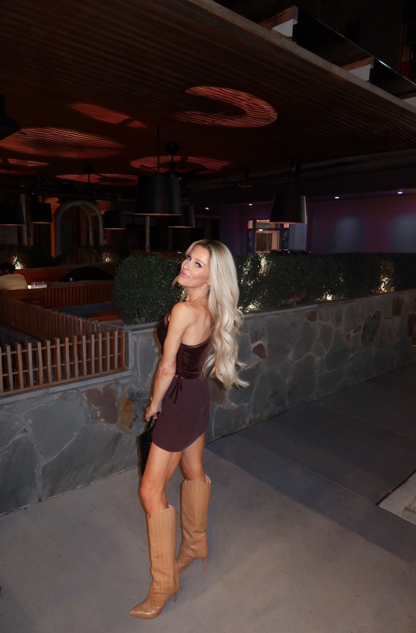 These boots are everything 😍 go up 1/2 size! Fall boots, tan boots fall outfits going out date night Amanda uprichard 

#LTKHalloween #LTKSeasonal #LTKParties