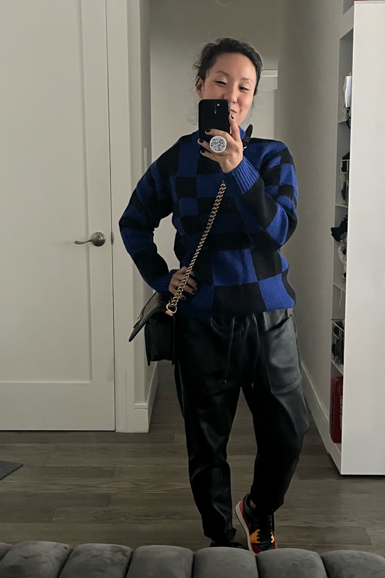 Sweater season. But not. Target style. Target find. Leather pants. Fall outfit.

#LTKshoecrush #LTKunder50 #LTKunder100