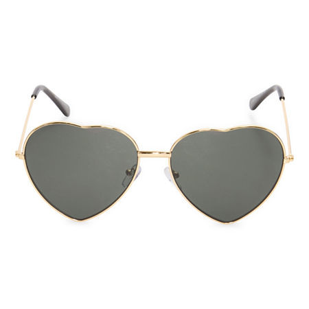 Juicy Couture Romeo Womens Heart Sunglasses, One Size, Yellow | JCPenney