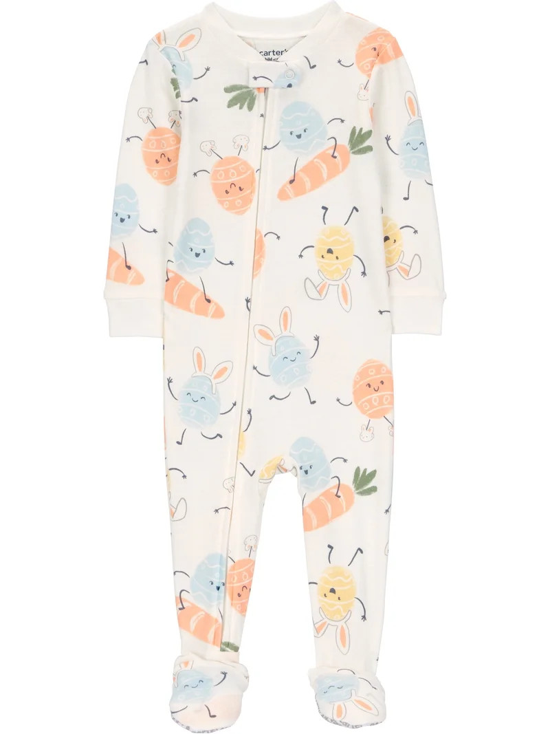 Carter's Child of Mine Toddler Easter Pajama, One-Piece, Sizes 12M-5T | Walmart (US)