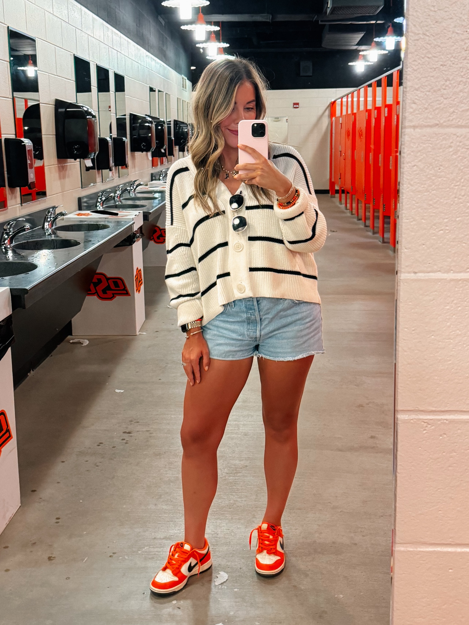 game day fit 
#levis #cardigan #dunks #gameday #gamedayfit #collegegameday #gamedayoutfit