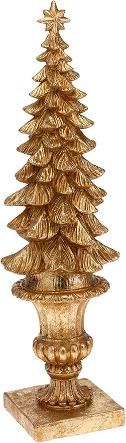 Boston International Christmas Tree Tabletop Mantel Shelf Winter Holiday Decorations for Home, 15... | Amazon (US)