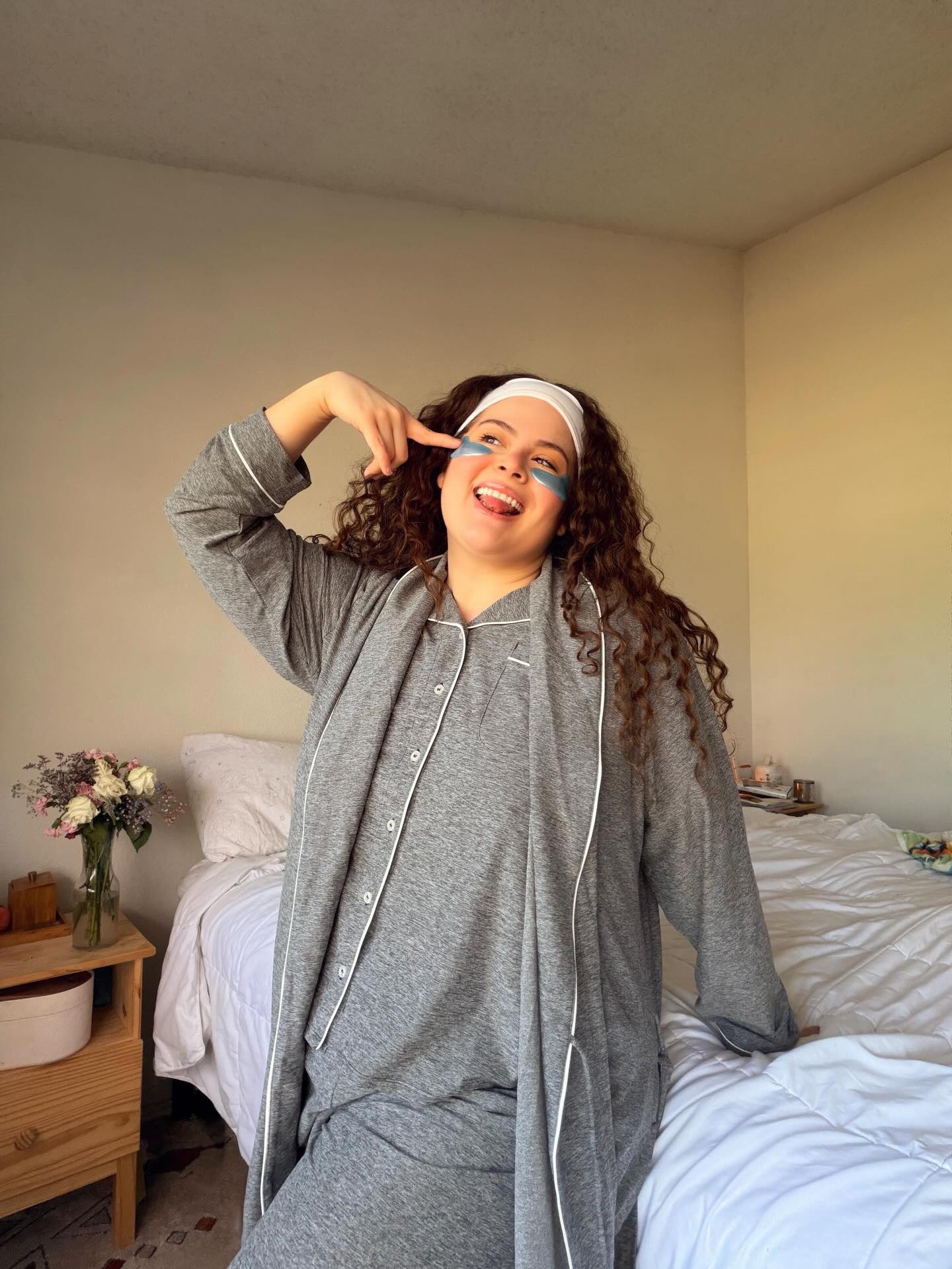 ready for a galentines slumber party w @yitty 💕🥒🧖‍♀️ #yittyambassador #yitty

#plussize #plussizemodel #sizeinclusivefashion