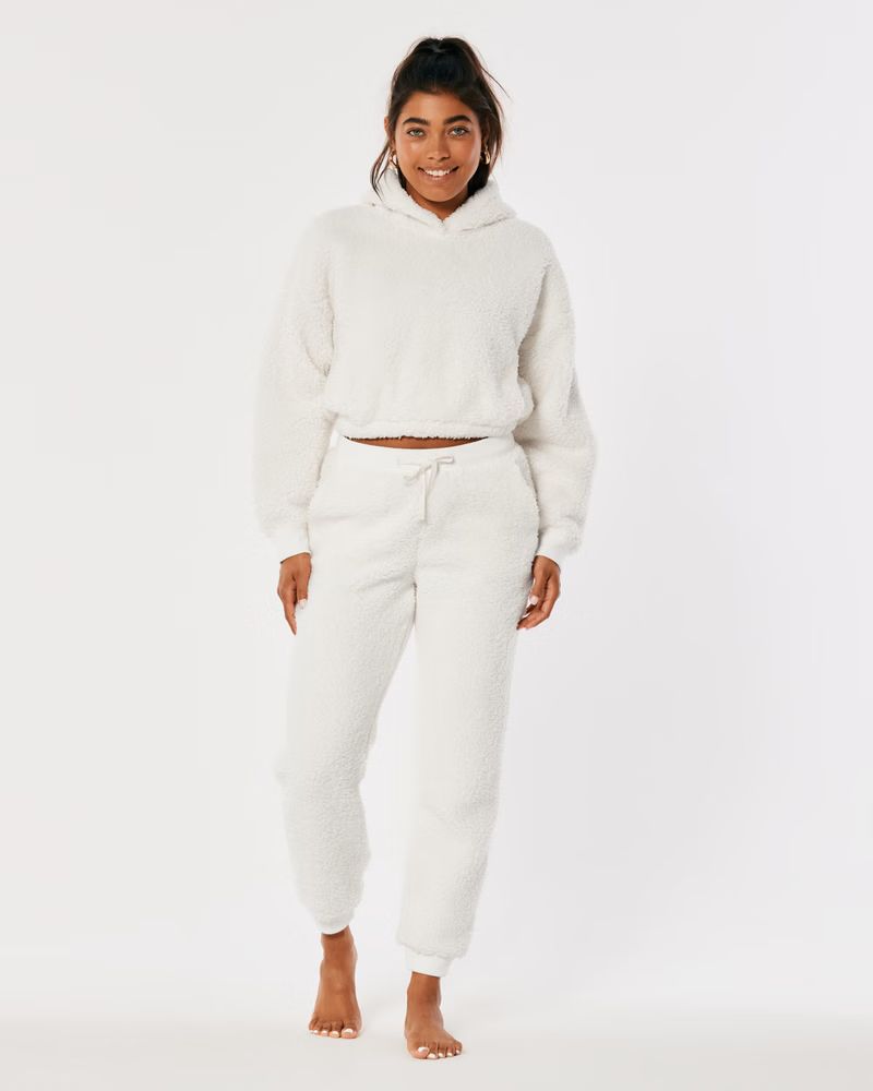 Women's Gilly Hicks Sherpa Joggers | Women's Clearance | HollisterCo.com | Hollister (US)