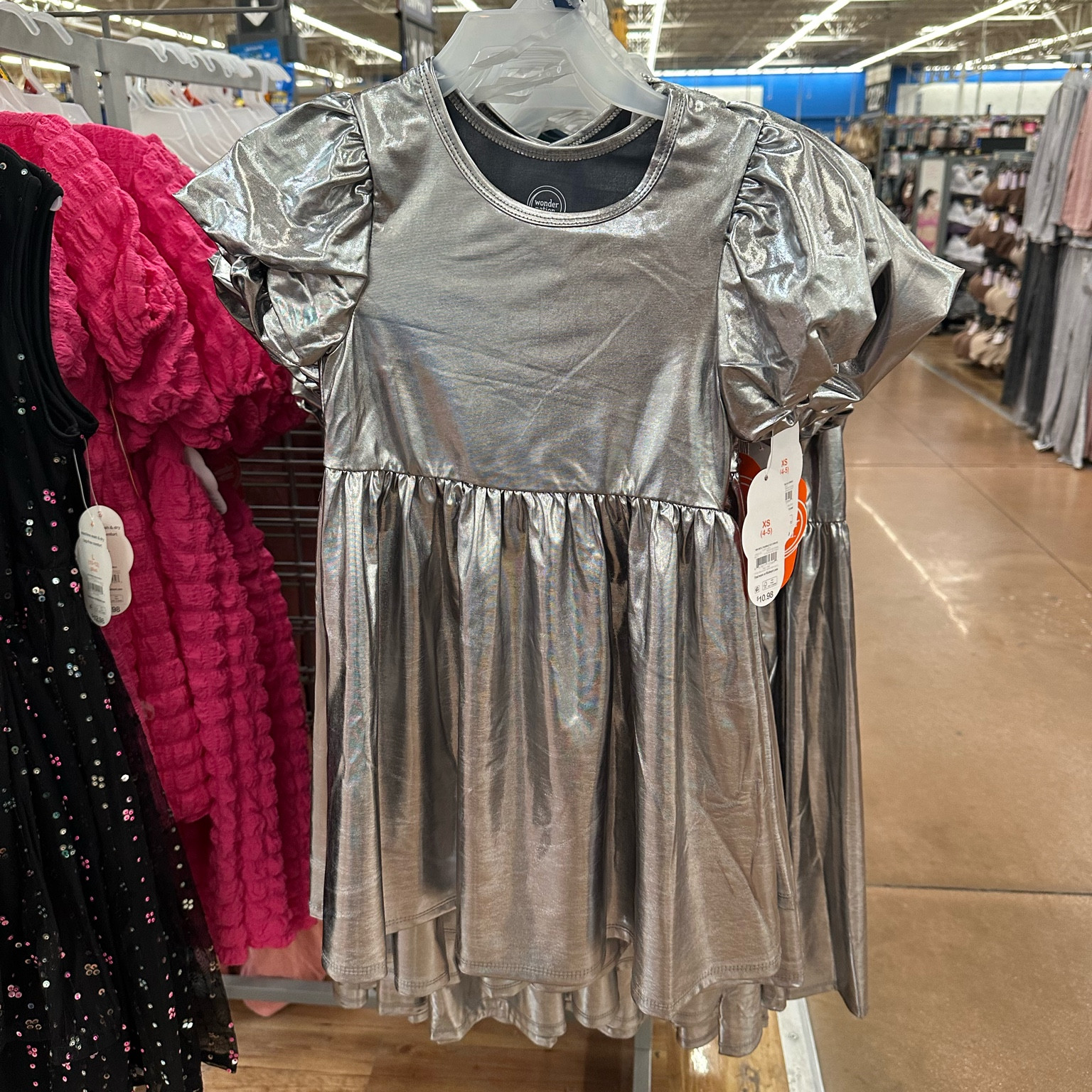 Metallic New Years Eve inspired toddler dress! This is the perfect silver holiday or New Year’s Eve party dress for your littles! 

#LTKsalealert #LTKGiftGuide #LTKHolidaySale