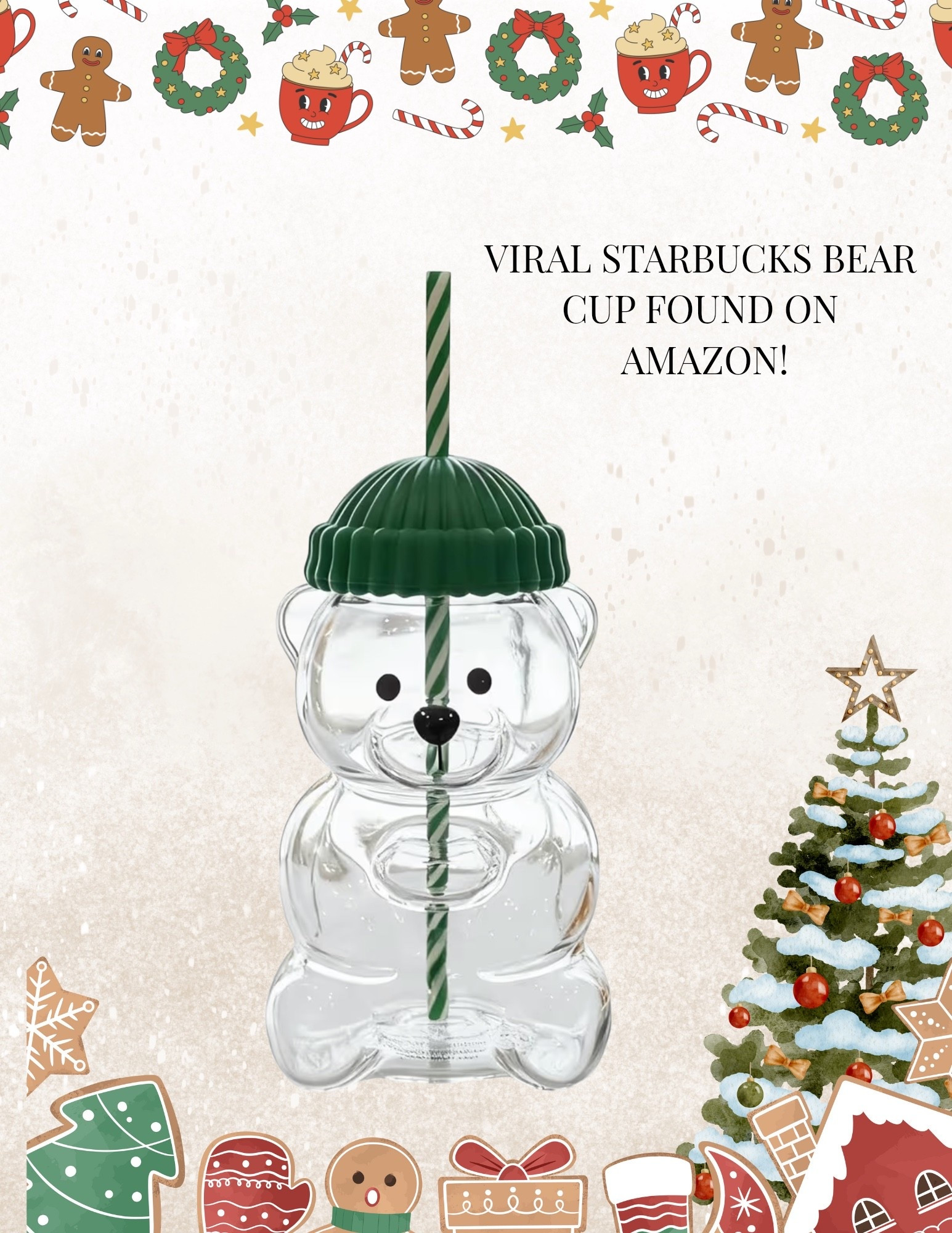 I finally found the Starbucks bear cup… on Amazon 😭💚
It’s totally sold out at Starbucks, so I grabbed this one instead & it’s honestly just as cute.
Perfect for cozy Christmas coffee vibes ✨🎄

Linked it for you here 🥰
#LTKhome #LTKholiday #LTKfinds #amazonfinds #christmascozy

#LTKHoliday #LTKGiftGuide